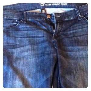 Gap straight fit jeans
